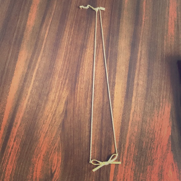 kate spade Jewelry - Kate Spade Bow Necklace